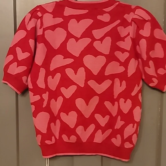 Valentines Heart Knit Sweater - Picture 4 of 4